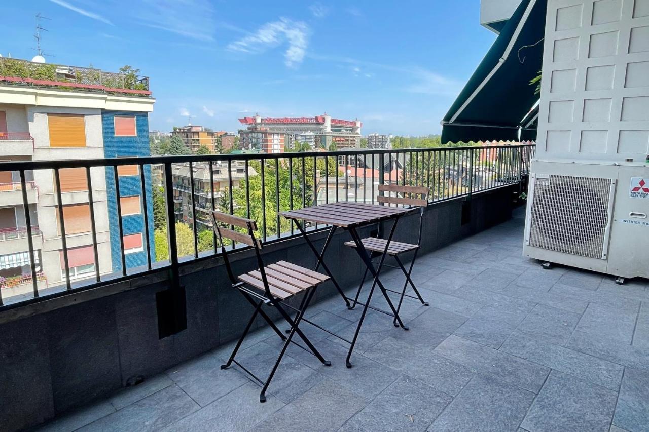 Best Way Rent - Elegante Loft Con Terrazzo Milán Exteriér fotografie